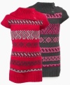 She'll be the fairest of them all in this lady-like fairisle-print sweater from Forever and Ever.