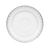 White Lace bone china is characterized by its diverse series of borders all rendered in precious platinum. The classic combination of platinum and white radiates on the table. A truly classic look.