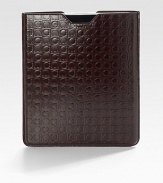 A slipcase for the iPad® user who appreciates elegant craftsmanship as much as on-the-go style in embossed calfskin leather. Leather Accommodates all standard iPad models 9½W X 10¾H Made in Italy 