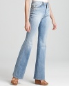 MiH Jeans - Corky High Rise Vintage Flare Jeans in Sage Wash