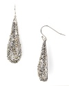 Make a shapely statement with this this pair of delicate teardrop earrings from Alexis Bittar. Dripping with Swarovski crystals, this pair jazzes it up after-hours.