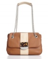 All's fair in love and fashion, at least according to this Fair and Square shoulder bag by Nine West. Trend-right chain shoulder straps add appeal to this sleek look that will easily transcend seasons.