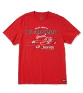 Pay homage to legend of the raceway Mario Andretti with this cool graphic tee from Izod for Indy 500.