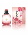 A radiant floral fragrance that celebrates the first roses of spring. A modern and fresh twist on the classic Paris fragrance that continues the captivating love story between Yves Saint Laurent and women and the amazing city of lights. 4.2 oz.  Notes of: Eglantine Rose, Peony, Lily of the Valley, White musk.  DUE TO HIGH DEMAND, A CUSTOMER MAY ORDER NO MORE THAN 6 UNITS OF THIS ITEM EVERY THIRTY DAYS. 