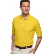 Nothing gets between you and your game. This Champions Tour Golf polo is moisture-wicking and quick-drying for optimal performance. (Clearance)