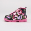 She will look fine and dandy in these super cute floral printed boots. She'll become a fashionista in no time! Imported.