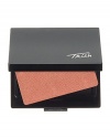 Trish's complexion-brightening blush goes on like silk, blends smoothlyand gives long-lasting wear.* Designed for our Refillable Makeup Pages and Medium and Deluxe Compacts (sold separately)Sweep your Trish blush brush into color, tap off excess and test the color on the back of your hand to ensure you have the desired amount of pigment. Smile and apply blush to the high apple of the cheek, sweeping slightly out but never beyond the eyebrow. Blend your makeup to perfection.