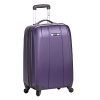 Carry-on trolley for those on the go. Recessed, One-Button locking handle system with Industrial Aluminum Tubes and molded ergonomic comfort grip handle. Packing compartment in the lid comes with buttoned mesh divider to provide extra space for organizing.