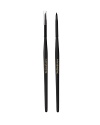 This calligraphy-inspired Yves Saint Laurent Pinceau Eyeliner Brush with synthetic bristles was designed for precise application of YSL's Eyeliner Effect Faux Cils Long Wear Crem from the Le Noir collection.