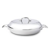 Expertly cooking hearty comfort foods, the Braiser is perfect for sautéing or browning vegetables, poultry, beef, fish, and other foods, before covering to simmer on top of the stove, or in the oven. The distinctive domed lid retains heat and circulates moisture, delivering tender, flavorful results.