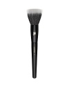 This unique brush features synthetic and natural bristles for versatile effects. Provides the lightest application of highlighters, blush and face powders for a flawless, professional look.