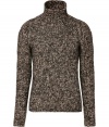 Better than your basic knit, this ultra luxurious cashmere-mohair blend turtleneck pullover from Belstaff will elevate your casual-cool favorites - Stand-up turtleneck, long sleeves, ribbed trim, rolled hemline, slim straight fit - Pair with favorite denim and rugged boots