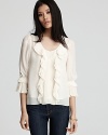 Nanette Lepore Top - Dazzle Me Pleated Ruffle