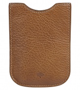 Polished to perfection, Mulberrys iPhone cover couples elegance with ease -  Supple yet ultra-durable, gently pebbled natural oak leather will soften over time - Contrast stitch trim and embossed Mulberry  Tree detail -  Case protects against dust, moisture and scratches - Fits the iPhone 3G, 3GS, 4G and 4GS  - Great for everyday, also makes a superb gift