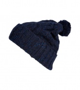 Urban-cool outerwear calls for a finish of chic accessories, and Rag & Bone has just the hat to give your look that sleek sporty edge - Ribbed brim, tonal pom-pom - Close, slouchy fit - Wear with modern tailored coats and matching navy mittens