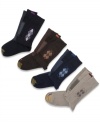 Various pattern dress socks by Gold Toe.