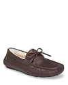 UGG® Australia Chocolate Leather Byron Slippers