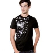 Pilot your way around great style with this cool Star Wars graphic t-shirt from Marc Ecko Cut & Sew.