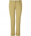 Inject stylish refinement into your workweek look with these chic pants from Michael Kors - Trouser style with off-seam pockets and back welt pockets with button, belt loops, trendy ankle-length, slim cut - Pair with a cashmere sweater and classic pumps