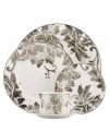 Mixing modern porcelain with antiqued blooms, the Lenox Silver Applique creamer has a fresh, romantic style all its own. With platinum banding. Qualifies for Rebate