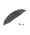 Protect your stylish wears from the rain with this graffiti logo umbrella from Marc by Marc Jacobs - Polyester umbrella with logo print, playful rounded handle, and loop for easy carrying - Perfect for daily use or as a thoughtful gift