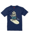 Your little monkey will go bananas for this sweet surf graphic tee by Quiksilver.