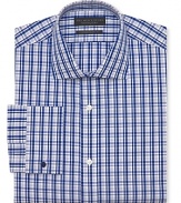 The Men's Store at Bloomingdale's Plaid Dress Shirt - Slim Fit