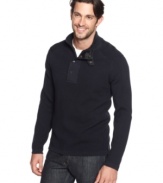 Paired with your favorite blues or workweek slacks, this Marc New York sweater looks refined any day of the week.