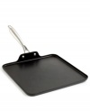 Featuring ArmorGuard(tm) technology, this square griddle has the durability and professional performance that hard anodized pieces are known for, plus the convenience of cleaning up in the dishwasher. A revolutionary design with an unbelievably strong nonstick finish. Lifetime warranty.