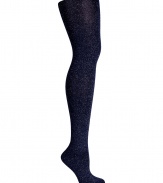 Crafted from the finest mix of cashmere and silk, Fogals shimmering metallic tights set a glamorous foundation for endless evening looks - Opaque, comfortable knit waistband, knitted-in heel and toe - Perfect for wearing to cool weather cocktails