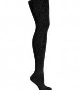 Crafted from the finest mix of cashmere and silk, Fogals shimmering metallic tights set a glamorous foundation for endless evening looks - Opaque, comfortable knit waistband, knitted-in heel and toe - Perfect for wearing to cool weather cocktails