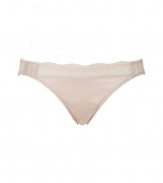 Vintage-inspired styling informs these coquettish briefs from Stella McCartney - Lace-detailed waistband and pinktuck detailing at hips - Perfect under any outfit, or pair with a matching bra for stylish lounging