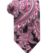 Raise awareness until there's finally a cure for breast cancer. This paisley tie from Susan G. Komen is an empowering piece for every man.