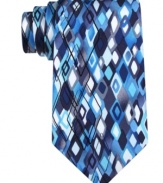 Amp up with argyle and this silk tie from Jerry Garcia.