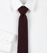 Dress wardrobe standard woven in a textured wool and silk blend.Wool and silkDry cleanMade in USA