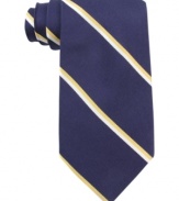 Strong stripes. This tie from Nautica will be an instant classic.