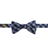 A smart, stylish alternative to a plaid-out necktie, this plaid bowtie from Countess Mara combines old school polish with on-trend cool.