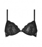 Turn up the heat in the boudoir with this sexy, lace-laden bra from Stella McCartney - Soft three-quarter cups with lace, adjustable straps and hook and eye closure - Perfect under virtually any outfit, or pair with matching panties for stylish lounging