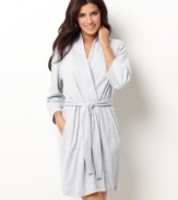 All the Jockey comfort you love, in a shorter, lightweight robe.