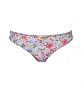 Turn up the heat with this ultra-sexy thong from D&G Dolce & Gabbana - Classic thong cut with all-over floral print, front bow with logo detail- These panties are perfect under any outfit or paired with a matching bra for stylish lounging