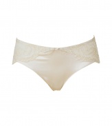 Channel vintage-inspired romance in these ultra-luxe lacy briefs from La Perla - Lace-detailed waist and hips, front bow details, classic brief style - Perfect under virtually any outfit or paired with a matching bra for stylish lounging