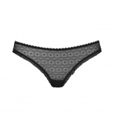 Bring luxe appeal to your everyday with these ultra-stylish briefs from It Brit designer Stella McCartney - Ruffle detailed waistband and hem, decorative lace overlay, classic brief style - Perfect under any outfit or paired with a camisole for stylish lounging