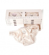 Stylish panties in fine pale rose cotton/silk blend - cute every day week pack with seven color accentuated panties - feminine lace optic - comfortable broad waistband - perfect snug fit - stylish, sexy, seductive - fits under almost all outfits - great as a gift, too