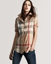 A casual yet chic reinterpretation of the classic men's button down.