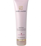 A pampering new sensation for dry skin: Soft Clean Moisture Rich Foaming Cleanser. Luxurious creme foams into a pampering lather to gently clean, calm and soften skin. Envelops you with a sense of total satisfaction. 4.2 oz. 