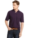 Traditional and timeless, this Izod polo shirt will be a heavy-hitter in your wardrobe.