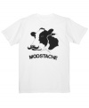 You'll look moovelous in this moostache tee by Hybrid.