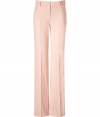 Add on-trend style to your workweek look with these chic wide-leg pants from Blumarine - High-waisted, belt loops, wide-leg silhouette, front seaming detail - Pair with a tie-neck blouse, a fitted blazer, and platform pumps