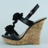 Elegant Footwear Yanley Rose Platform Wedge