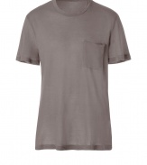 Classic greystone short sleeve crew neck pocket tee- This versatile crew neck t-shirt is a must-have - Sleek, slim fit and front pocket detail - Wear with jeans, a blazer, and boots for everyday - Try with cargo pants and trainers